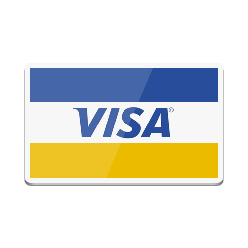 Logo MasterCard Visa Credit Card