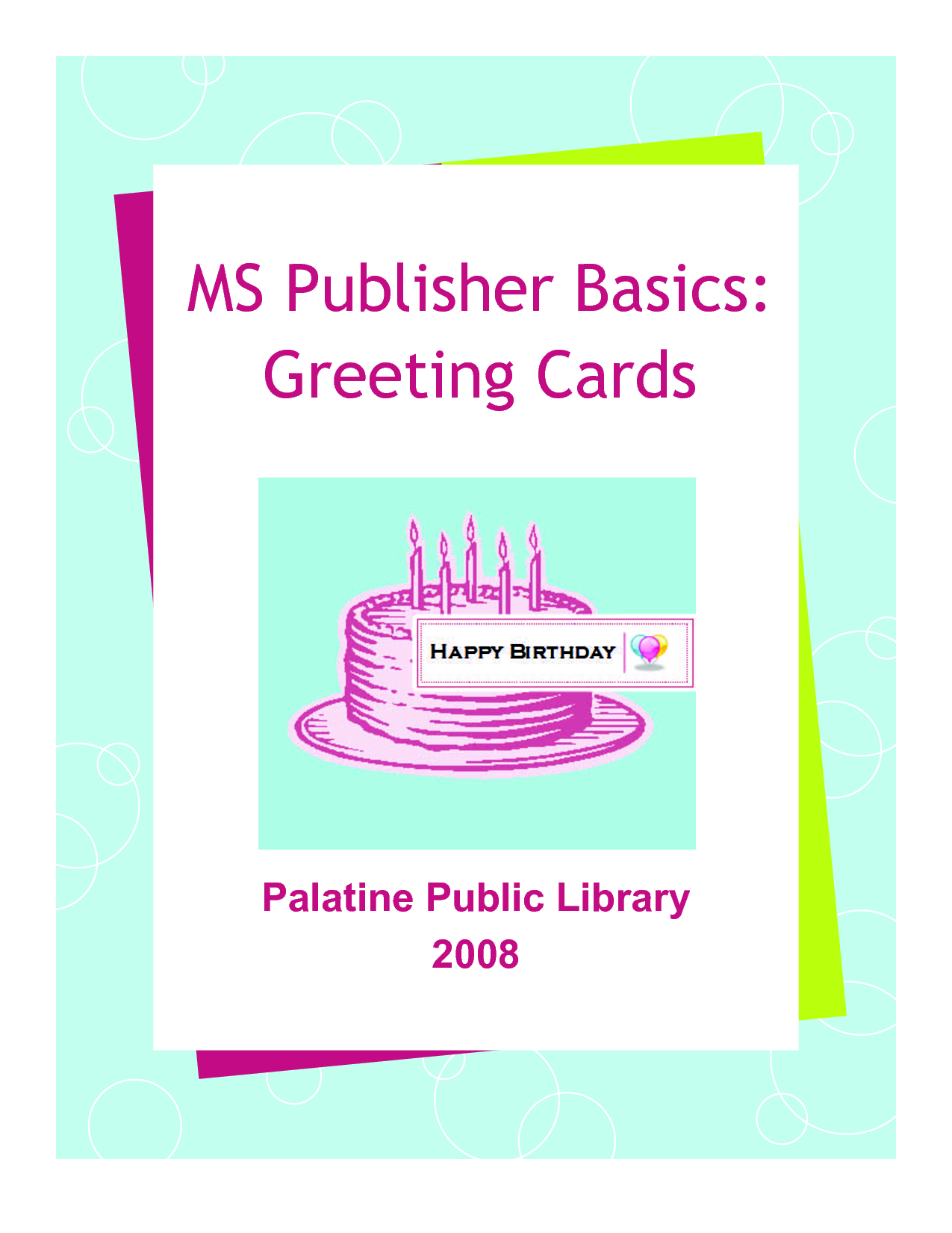 Microsoft Publisher Greeting Cards