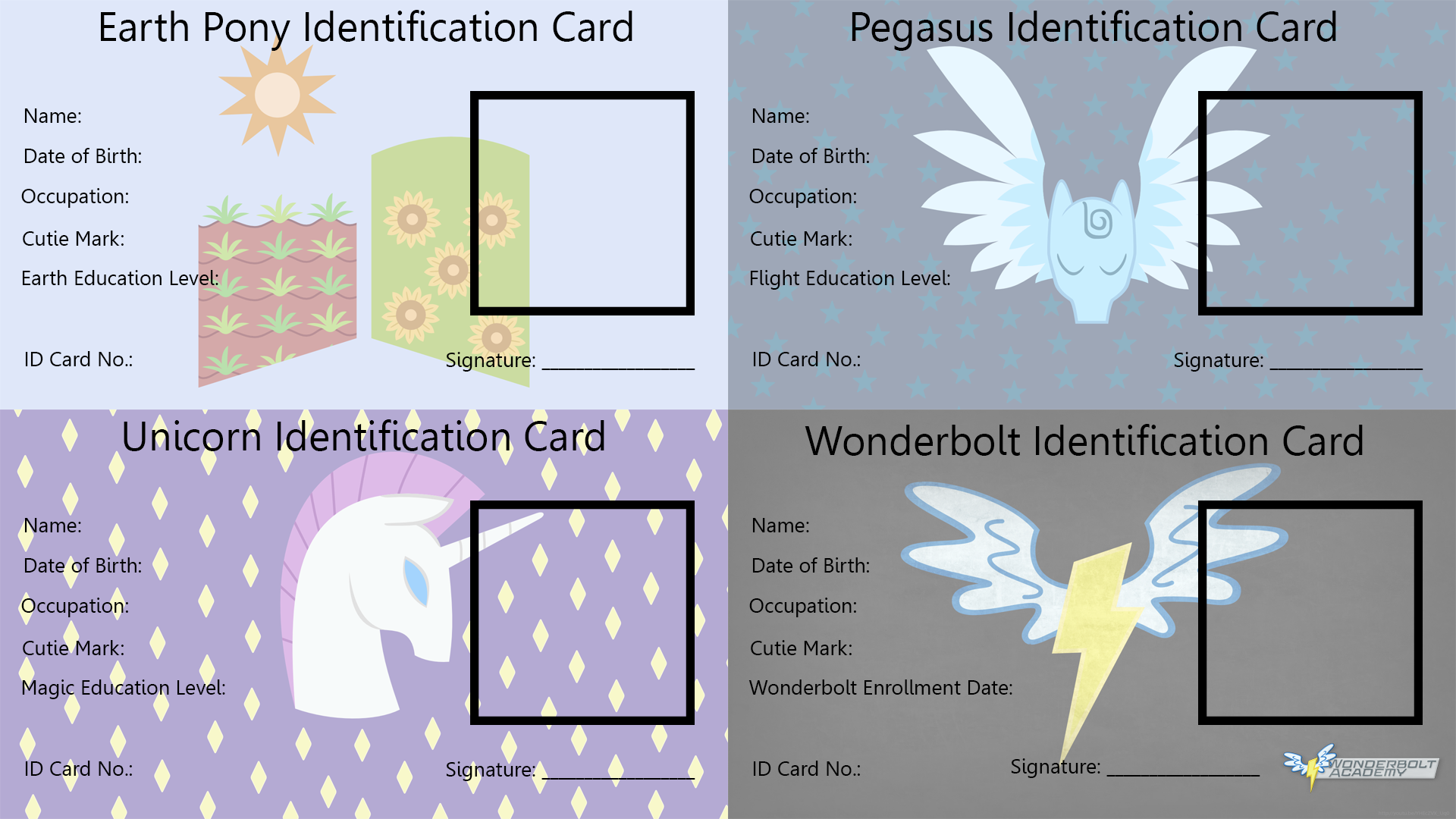 MLP Base ID Card