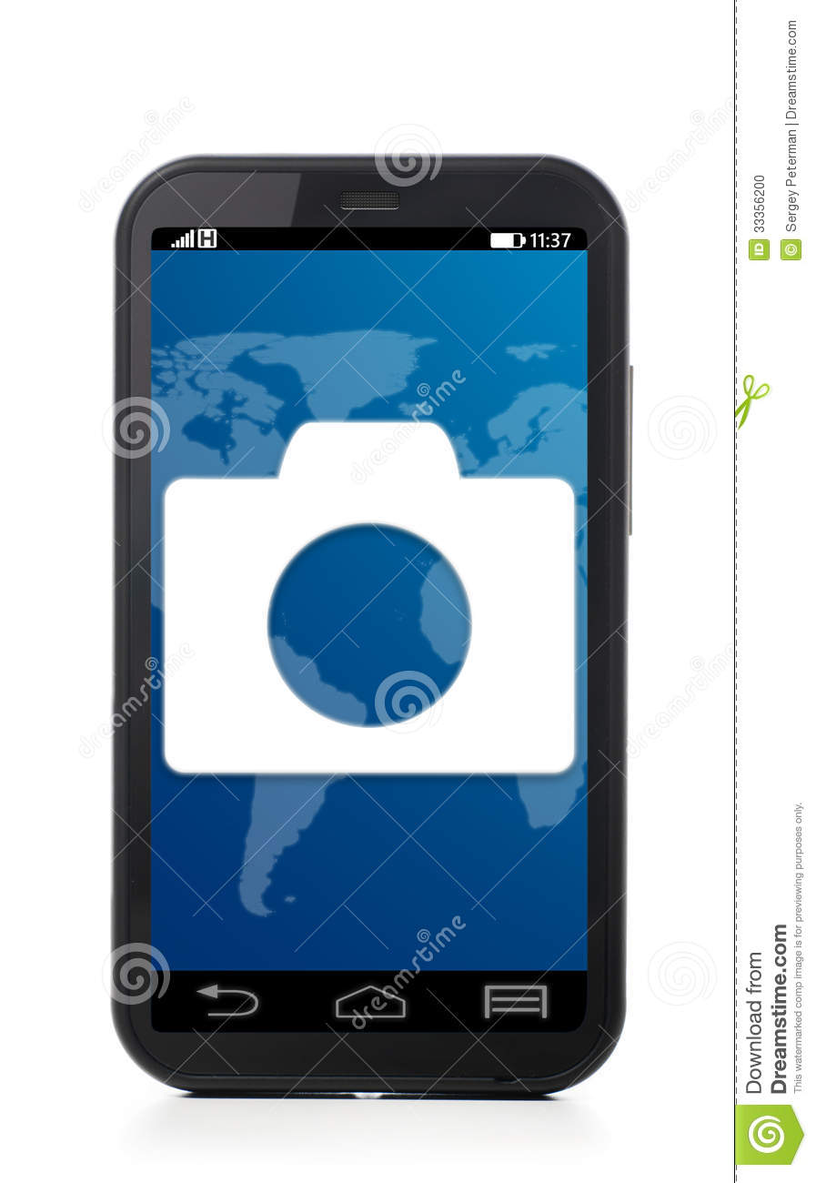 Mobile Phone Camera Icon