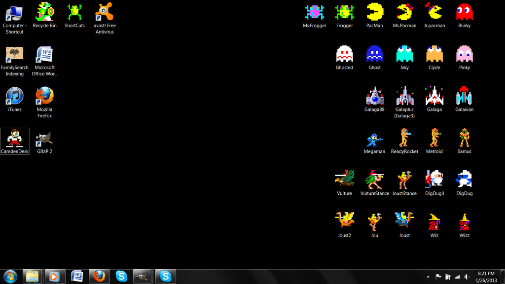 My Windows Desktop Icons
