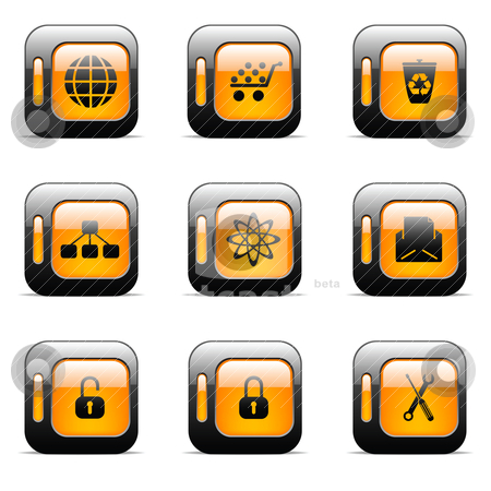 Orange Vector Icon Sets