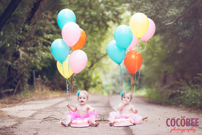 Outdoor Cake Smash Photography