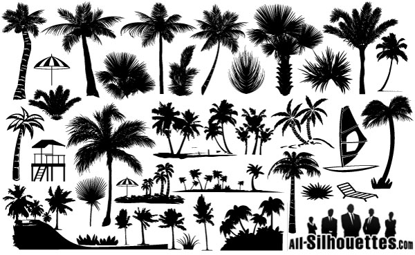 Palm Tree Vector Art Free