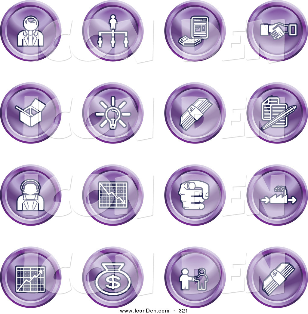 People Icon Clip Art Purple