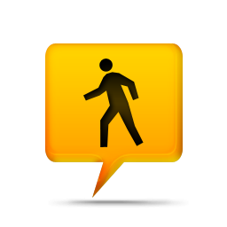 Person Walking Icon Person Walking Icon