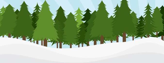 Pine Tree Forest Clip Art