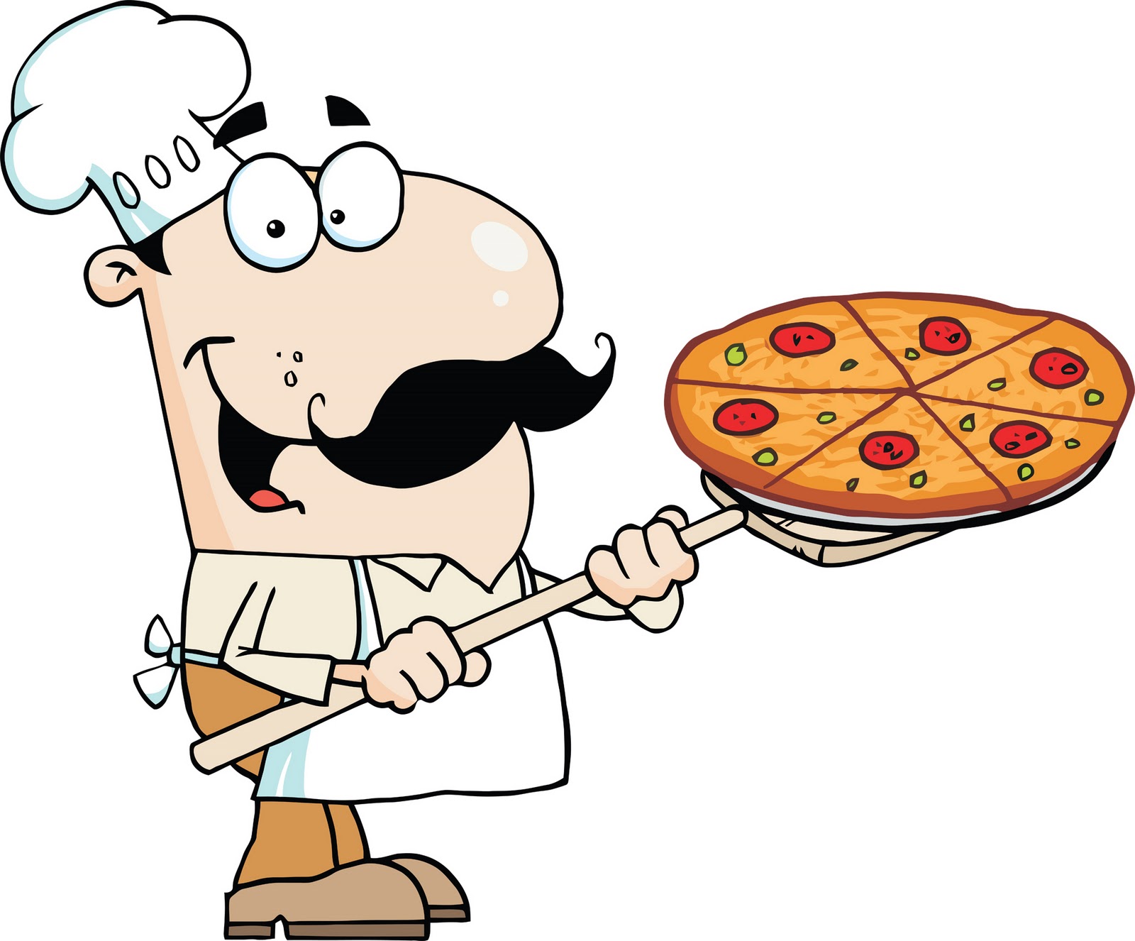 Pizza Chef Clip Art