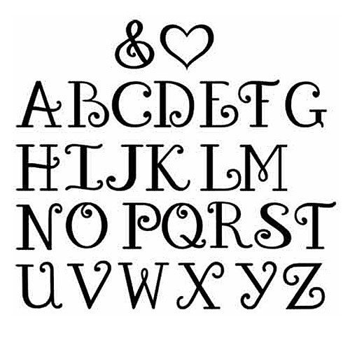 Pretty Bubble Letter Fonts