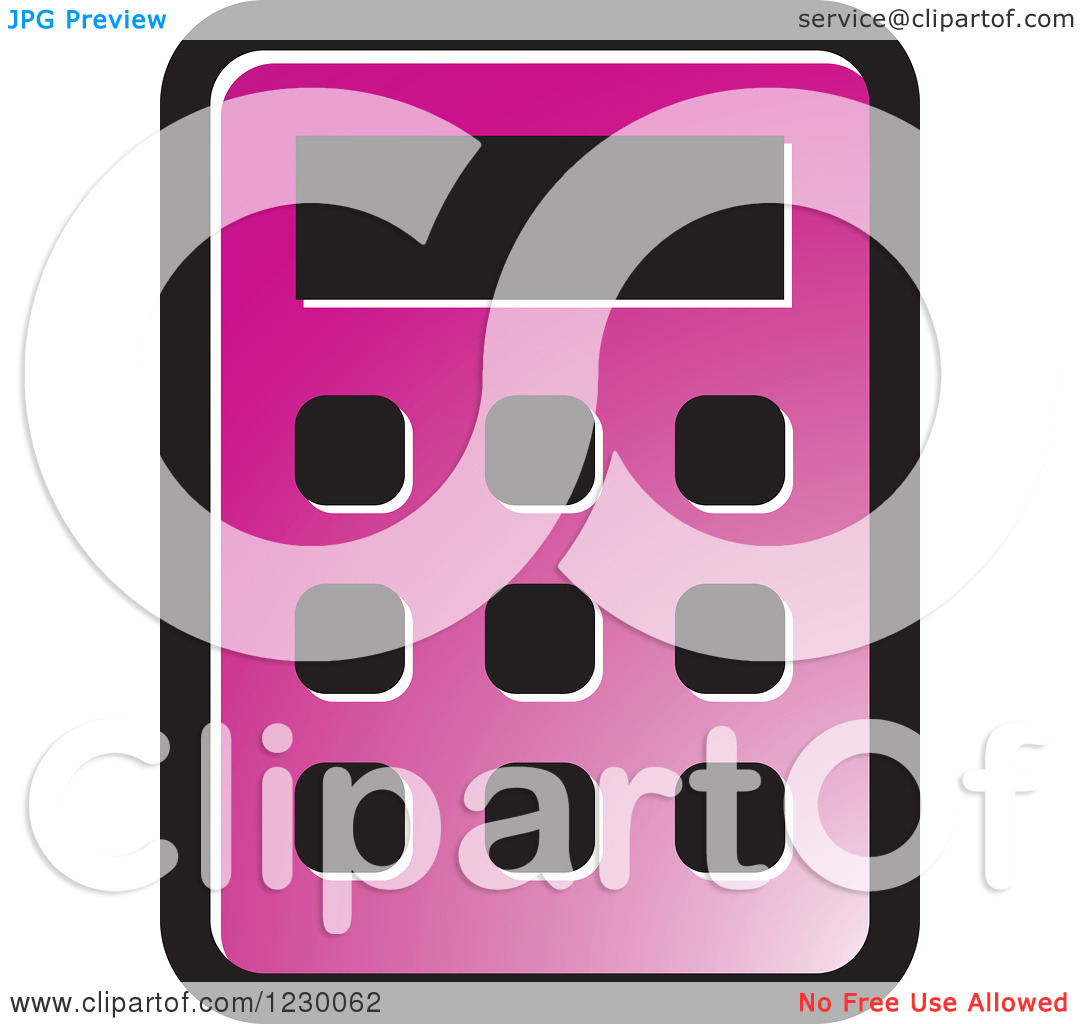 Purple Calculator Icon Purple Calculator Icon