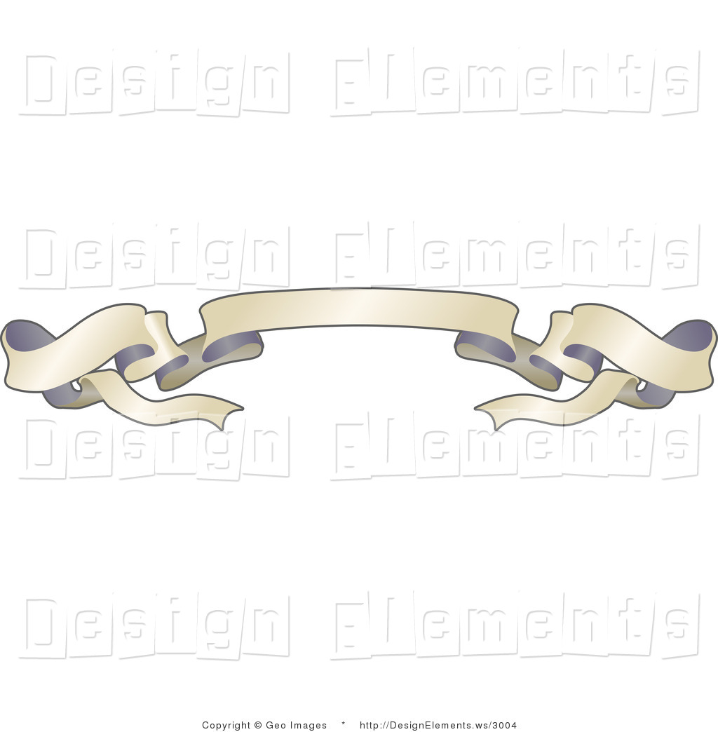 Ribbon Banner Clip Art Designs