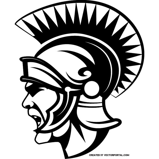 Roman Soldier Helmet Clip Art