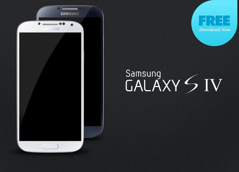 Samsung Galaxy S4 PSD