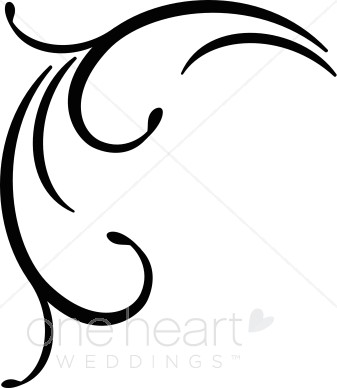 Scroll Accent Clip Art Scroll Accent Clip Art
