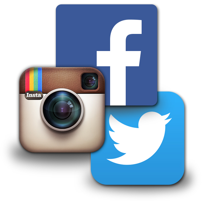 Social Media Facebook Twitter Instagram