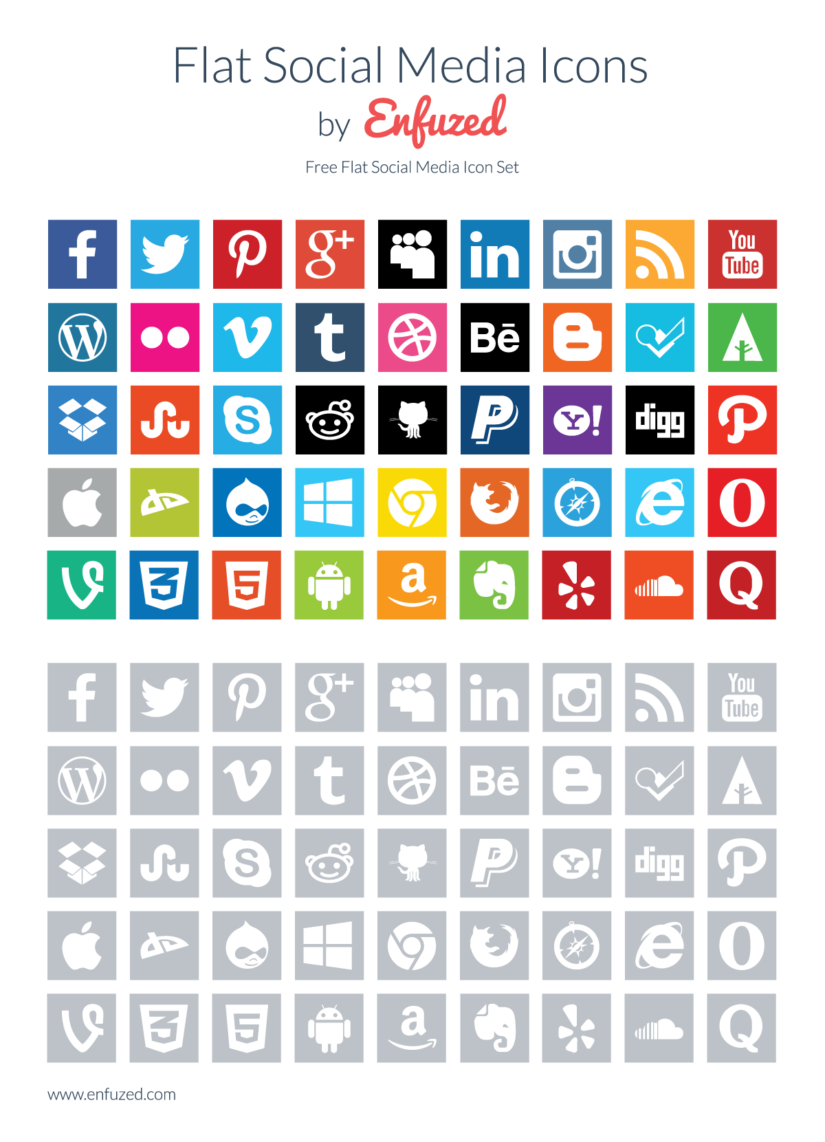 Social Media Icons Free