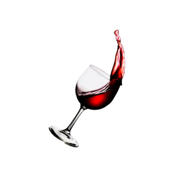 Spilling Wine Glass Clip Art