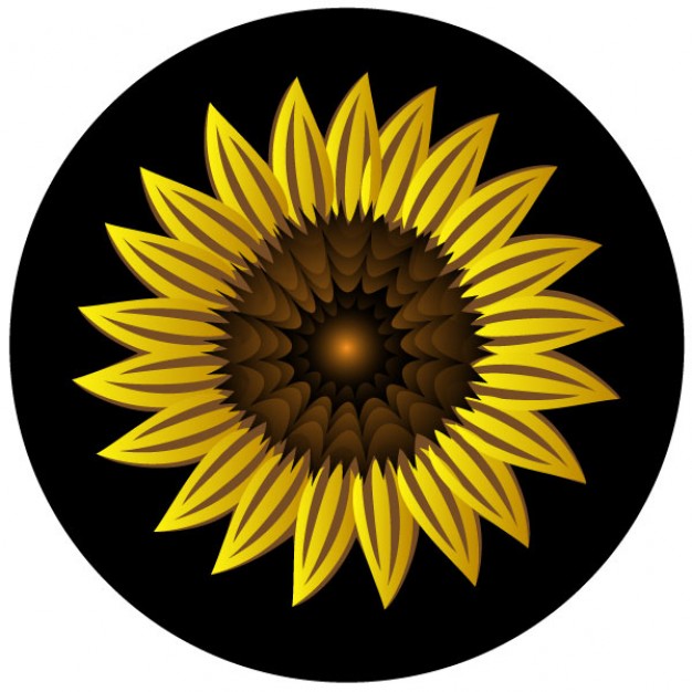 Sunflower Clip Art Vector