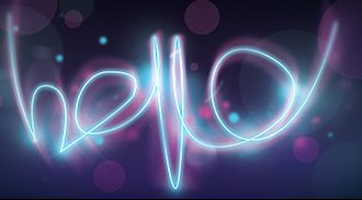 Text Effects Photoshop Glow Tutorial