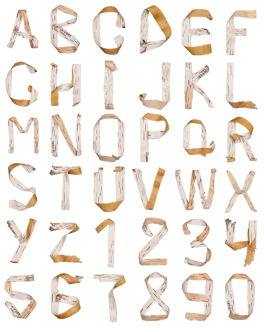 Tumblr Transparent Alphabet