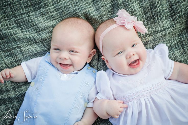 Twin Baby Photo Shoot