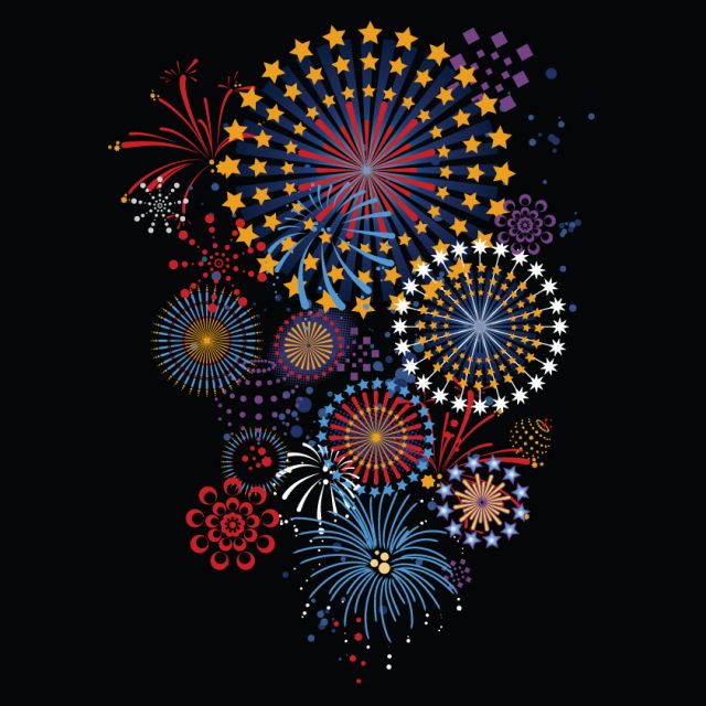 Vector Graphics Fireworks