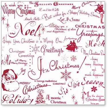 Vintage Christmas Lettering