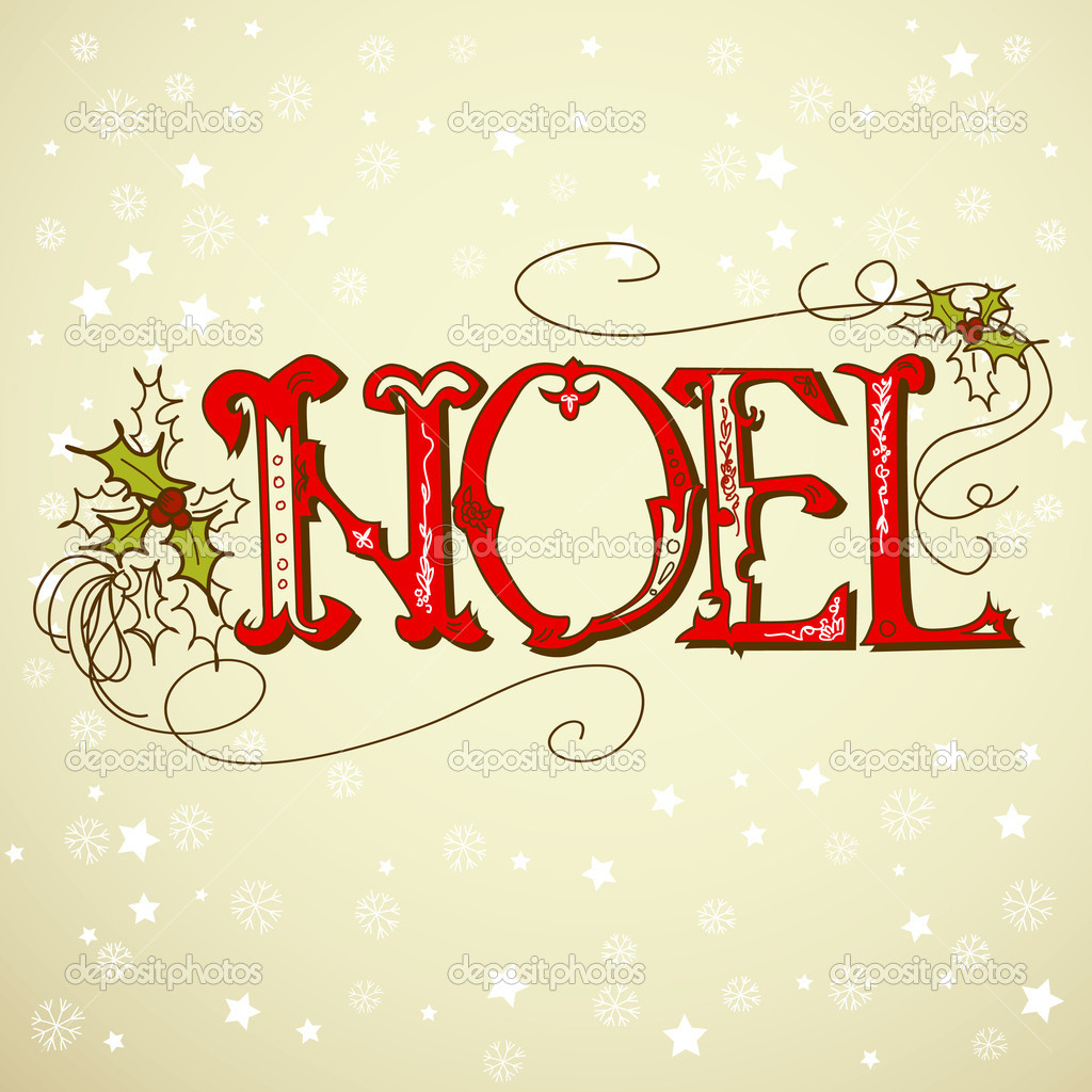 Vintage Christmas Lettering