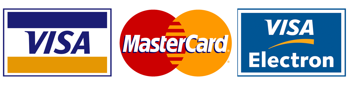 Visa and MasterCard Logo Visa and MasterCard Logo