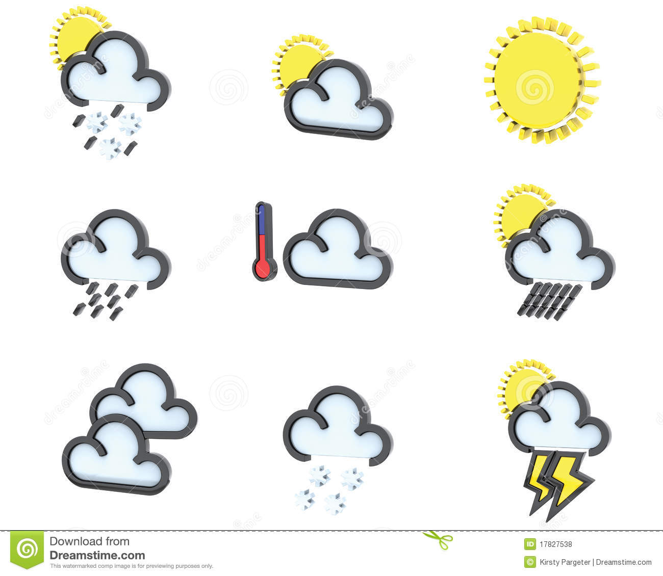 Weather Icon Set Free