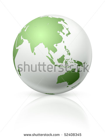 White Globe Vector