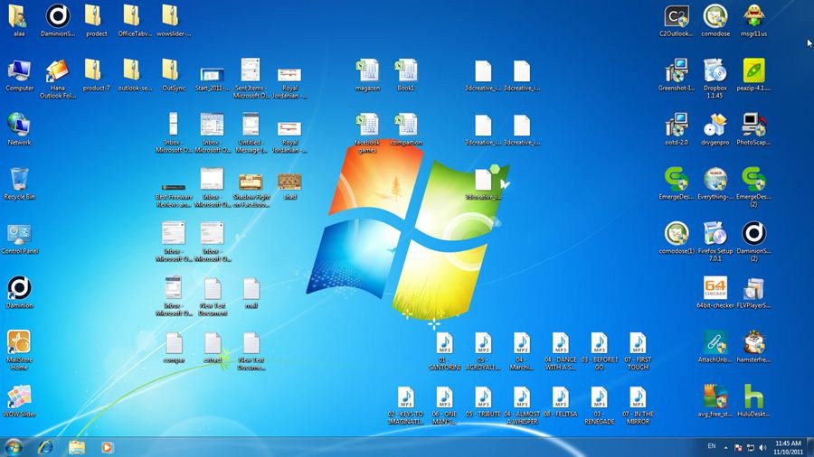 Windows Desktop Icon Organizer