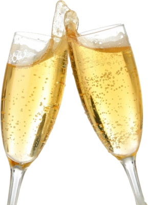 Wine Champagne Glasses Toast