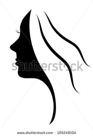 Woman Face Silhouette
