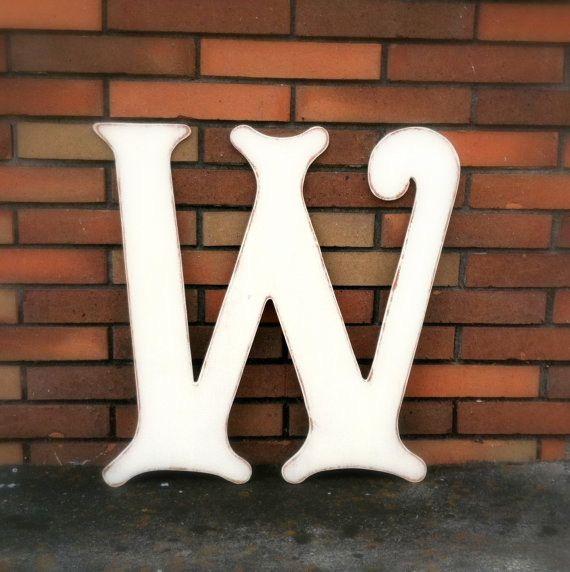 Wooden Letters in Different Fonts