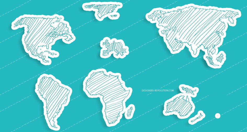 18 Map Lines Vector Images