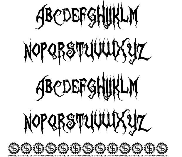Zombie Holocaust Font Zombie Holocaust Font