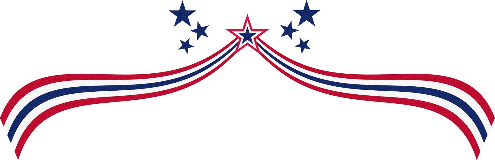 4th of July Banner Clip Art Free