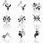 Abstract People Logo Designs