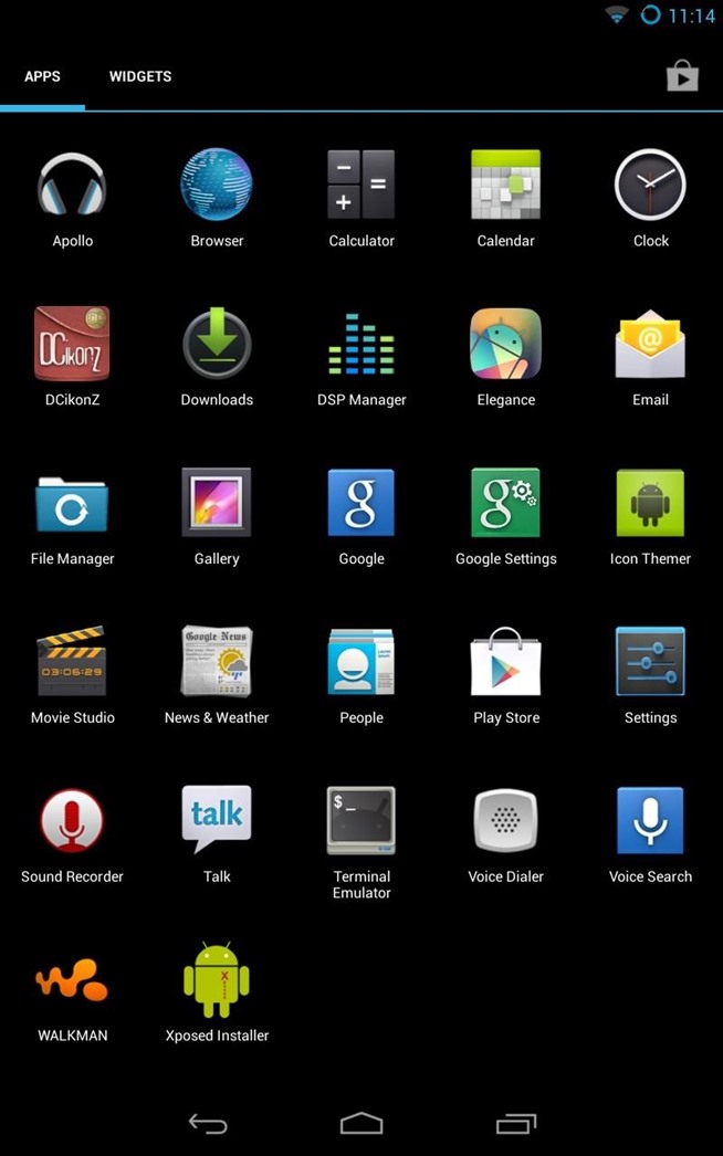 Android Tablet Apps Icon