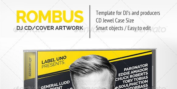 Artwork CD Cover Template Download