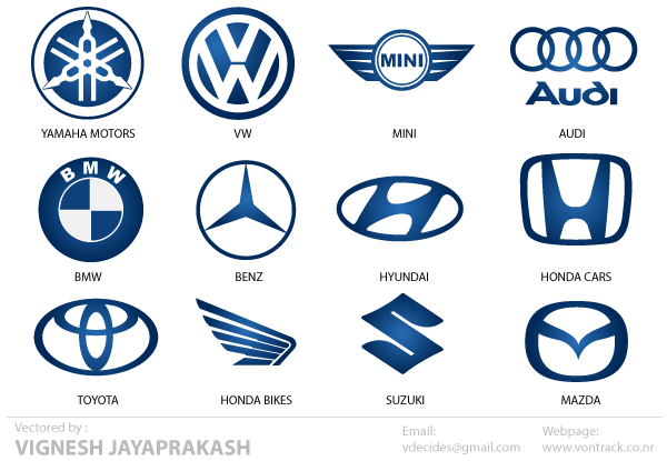Automotive Logos Vector Free