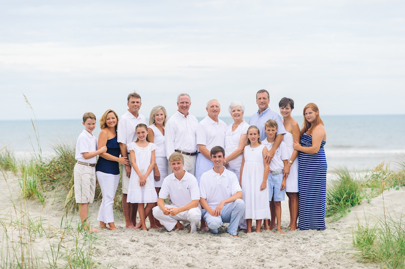 Beach Family Portrait Poses