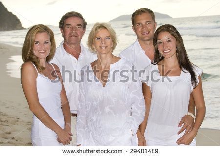 Beach Family Portrait Poses