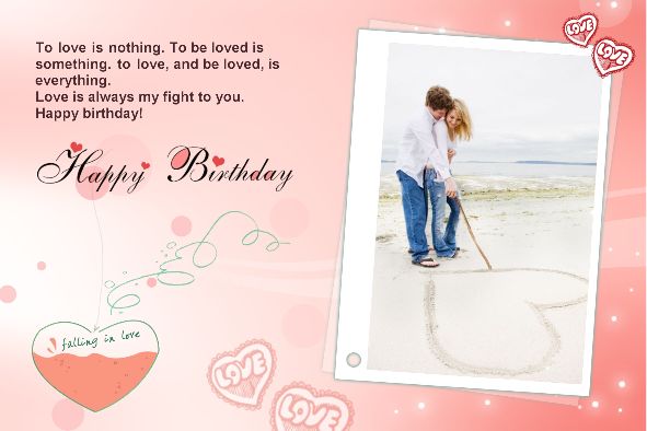 Birthday Card Template Photoshop