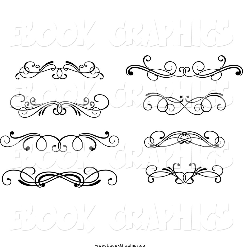 Black and White Vector Graphics