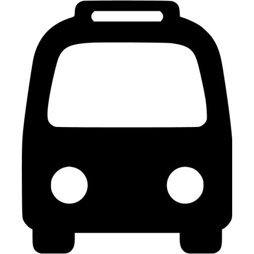 Black Bus Icon