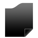 Black Document Icon Free