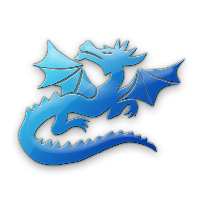 Blue Dragon Icon