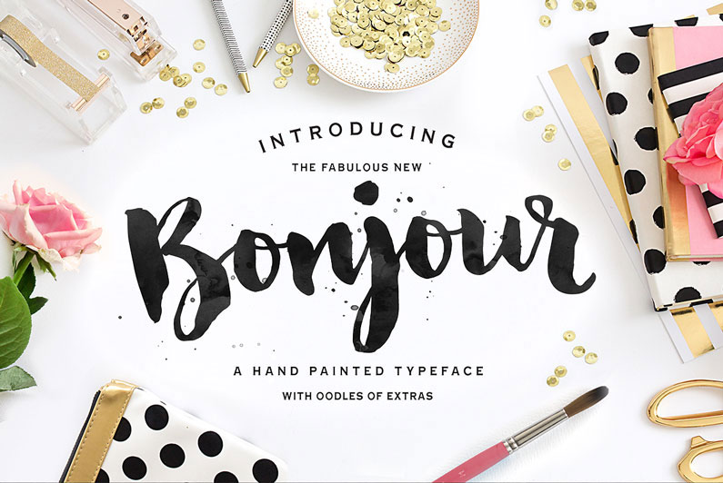 13 Brush Script Fonts Type Images